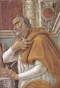 Sandro Botticelli, St Augustine in his Study